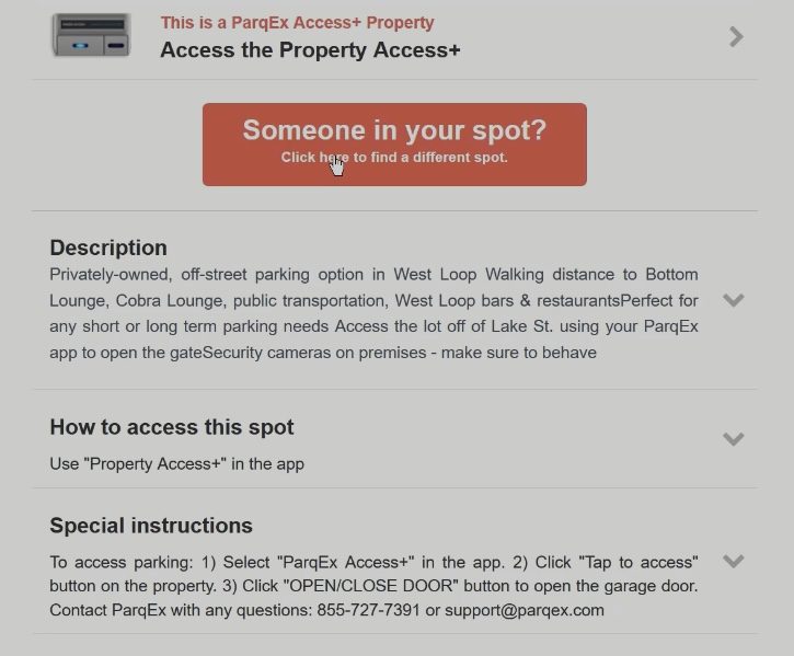 Img 0788 demonstrating ParqEx's smart parking technology in action.