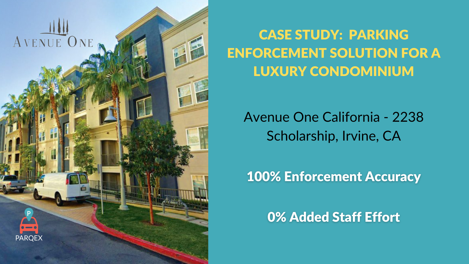 Parking Enforcement Solution for a Luxury Condominium - ParqEx