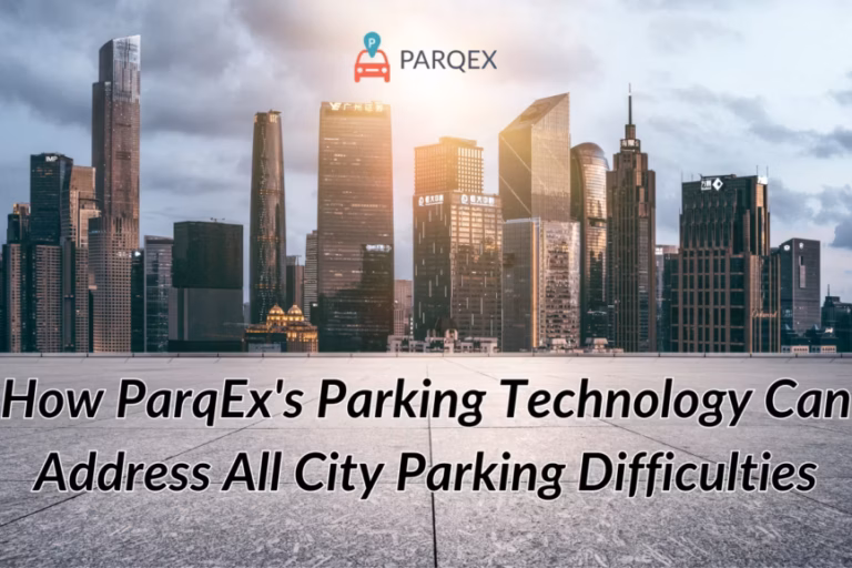 How Parqexs Parking Technology Can Address All City Parking Difficulties Png 1024 X 577 1 Avif demonstrating ParqEx's smart parking technology in action.