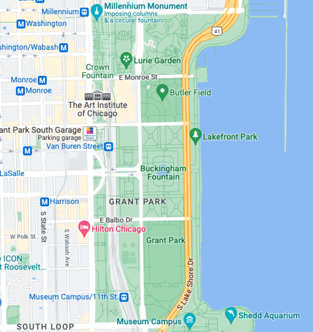 Grant Park - Google - Chicago ParqEx