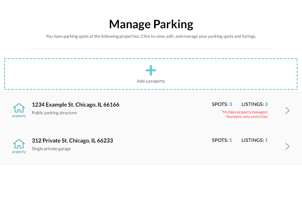 ParqEx How to List a Spot | Manage Parking