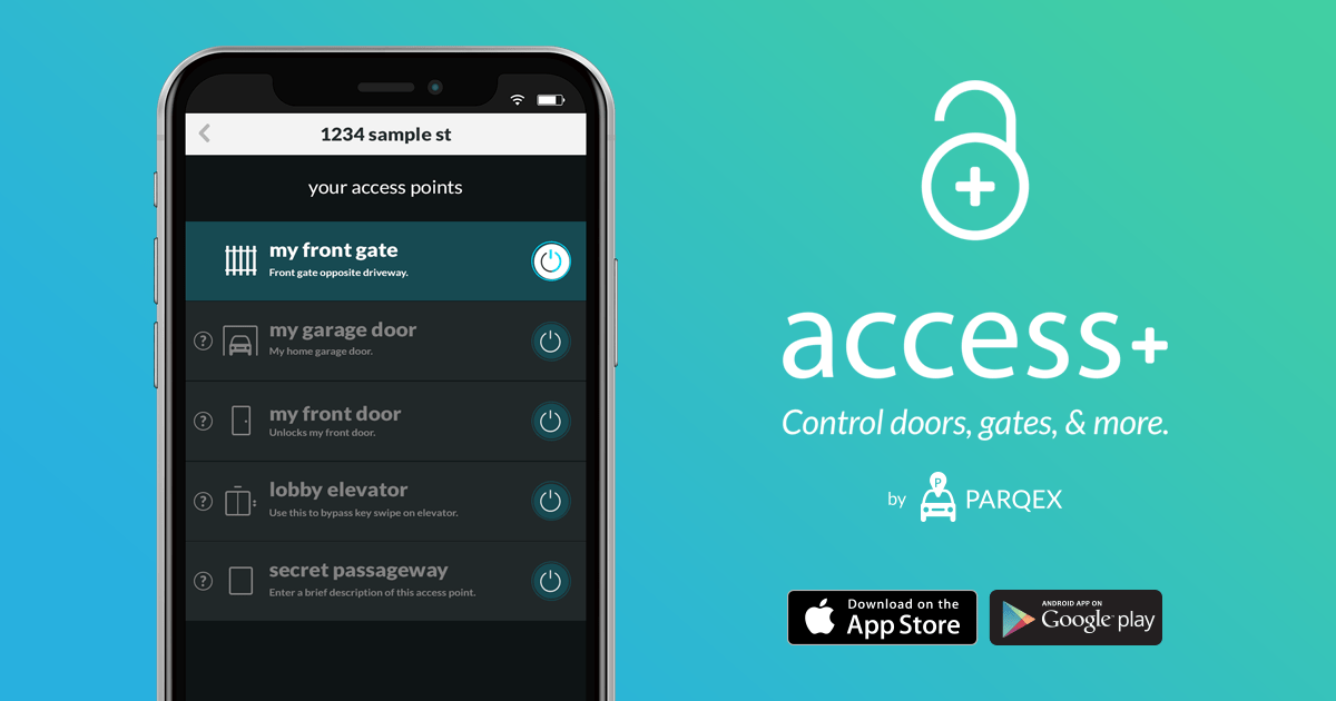 Access Plus App (Access+) Control doors, gates, garage & more
