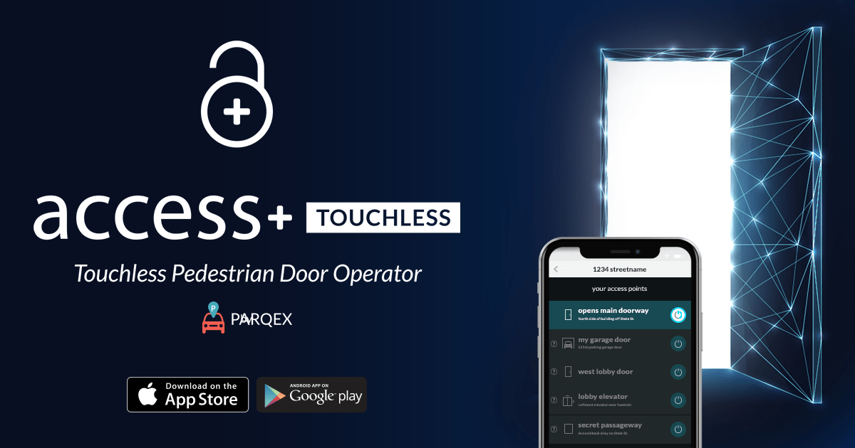 Access Plus TOUCHLESS Touchless Door Operator | Pedestrian Door Opener