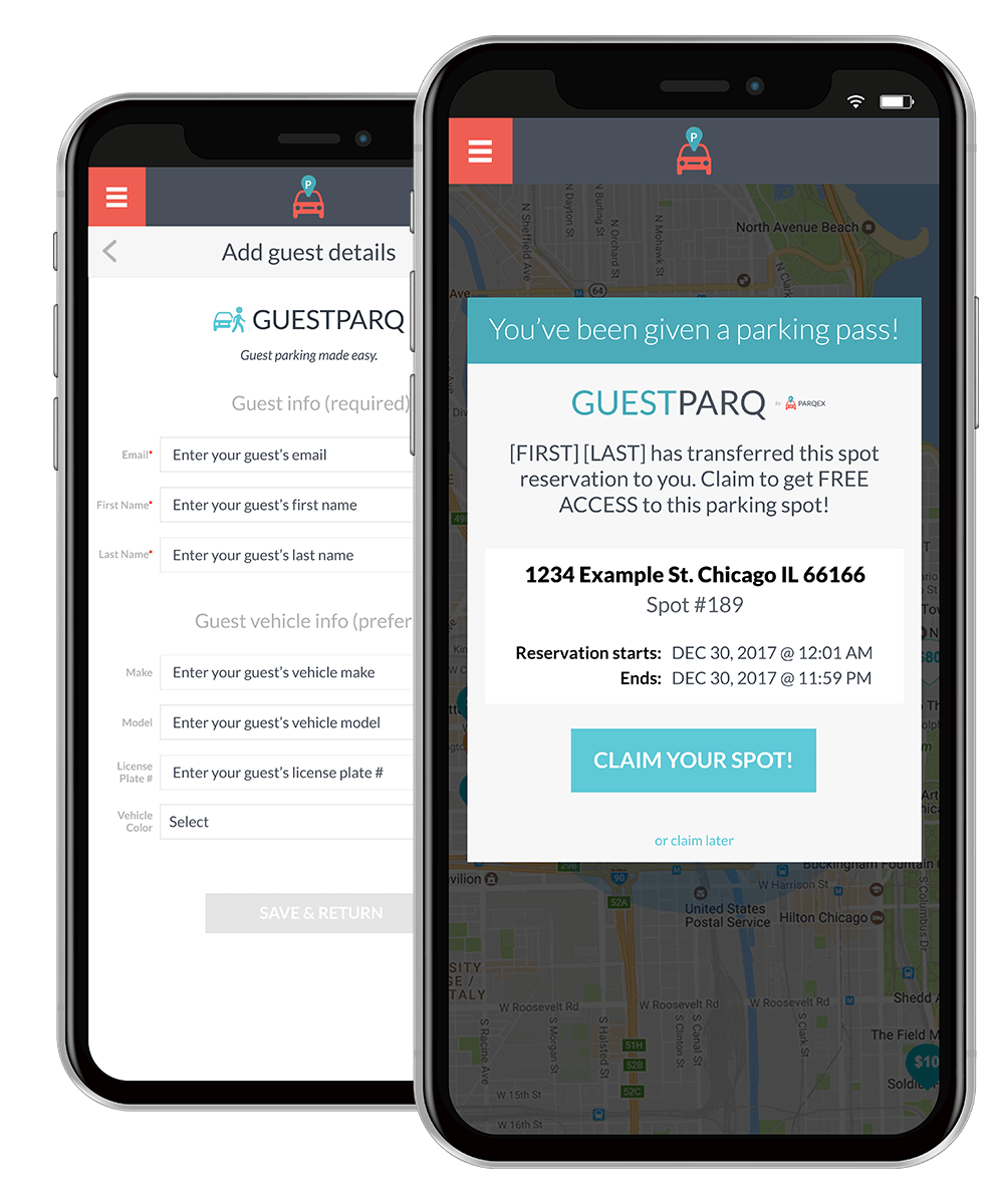 Private Guest Parking | GuestParq by ParqEx Visitor Parking