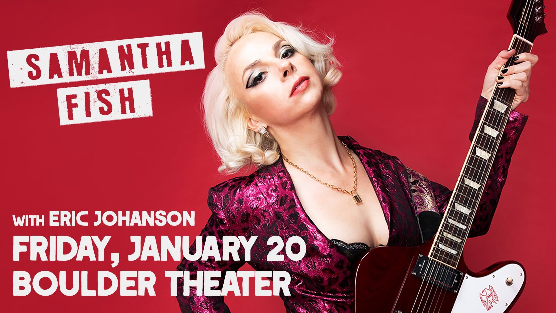 Book your Samantha Fish concert parking with ParqEx!